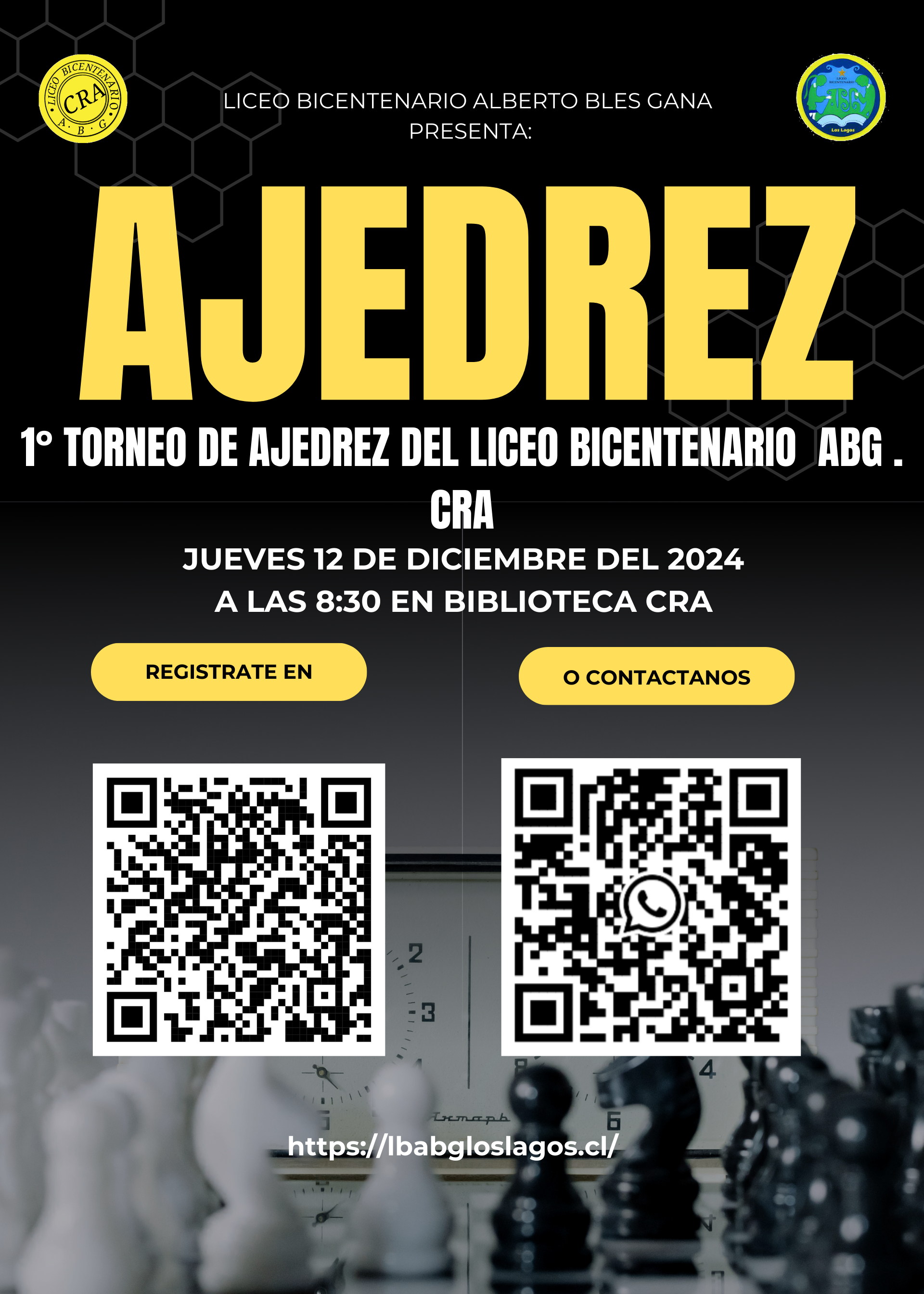 Segunda ronda Torneo de Ajedrez