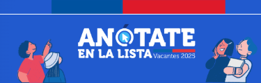 Anotate en la lista Vacantes 2025