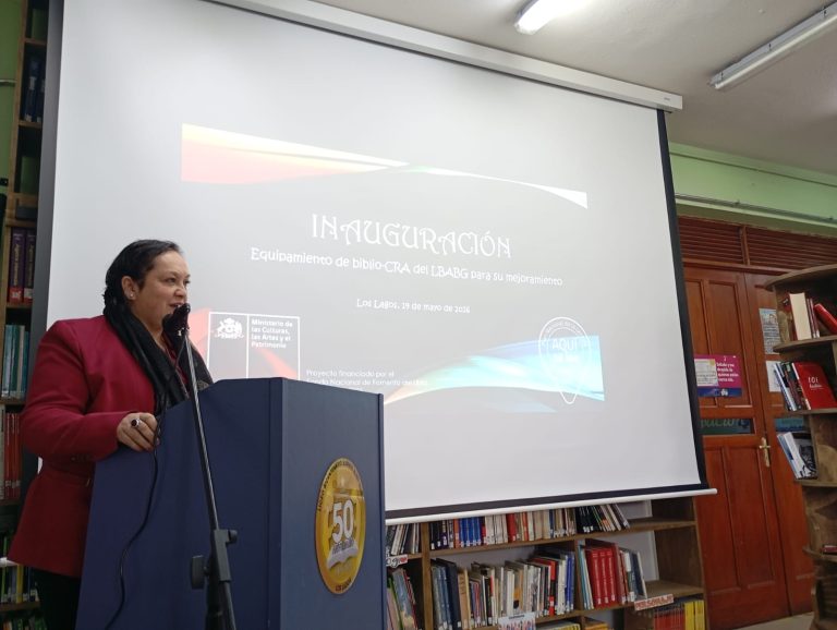 INAUGURACIÓN BIBLIO-CRA. FONDO DEL LIBRO