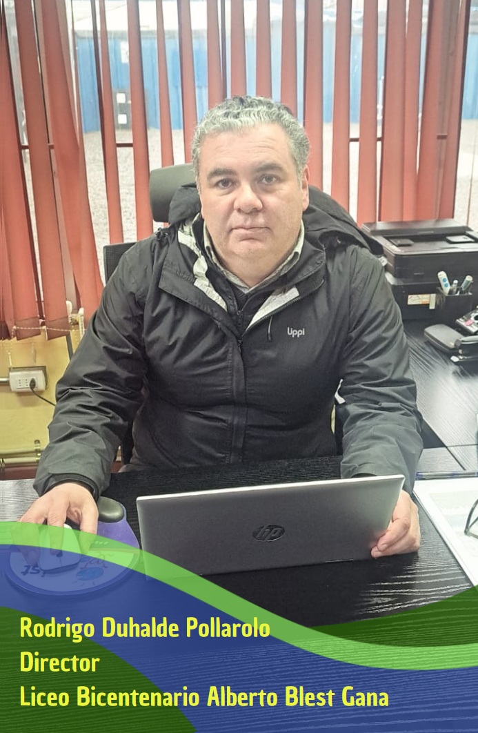 Rodrigo Duhalde asume como nuevo director de nuestro establecimiento